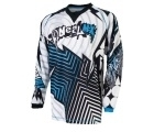 Mayhem Jersey 2010 white/cyan Gr��e S
