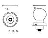 Bild: Motorrad Lampen / Gl�hbirnen 12V   vergr��ern